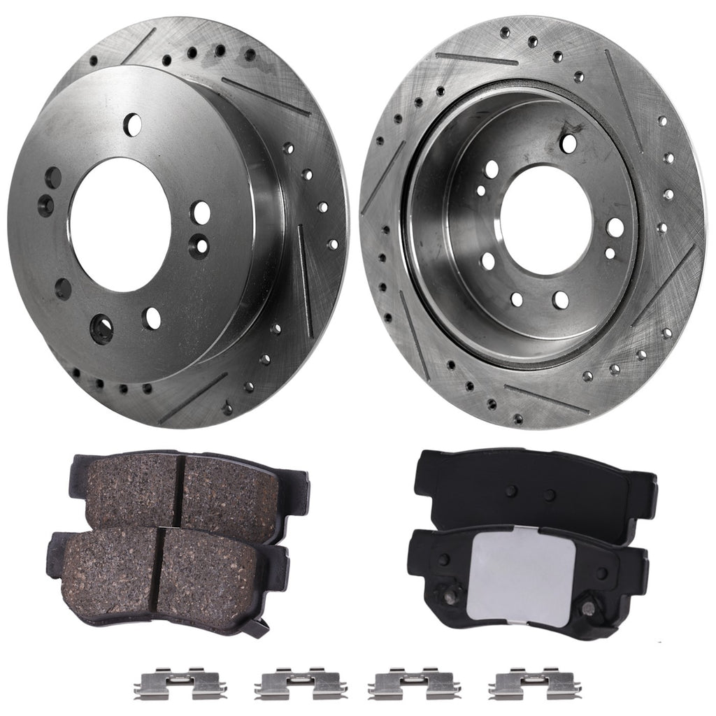 2007-2010 Hyundai Elantra Brake Rotor - Rear (31452)