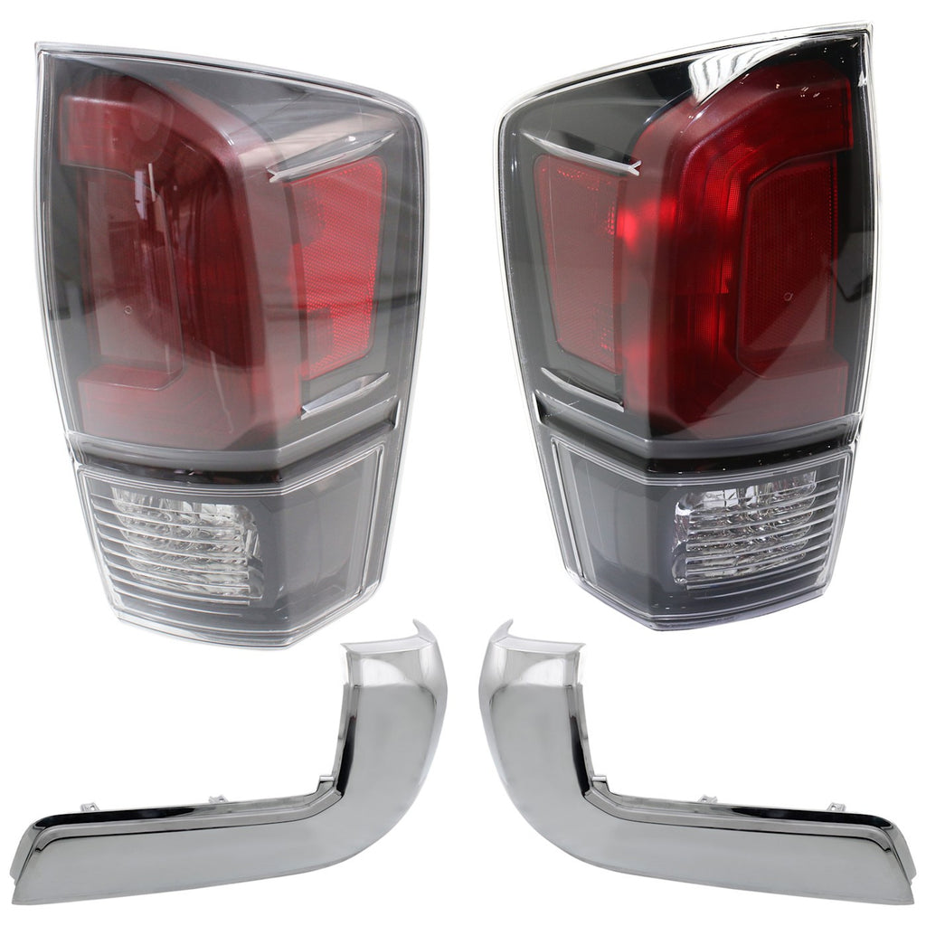 2017-2019 Toyota Tacoma Tail Lights - Driver & Passenger Side (8155004200)