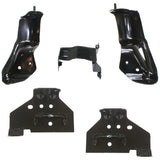 Set of 3 Bumper Bracket For Chevrolet Silverado 1500 1999-2002 Front Driver Side