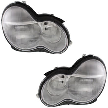 Load image into Gallery viewer, 2001-2007 Mercedes-Benz C-Class Headlights - HID, Driver &amp; Passenger Side (17334583)