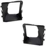 Pair Set of 2 Air Intake Ducts for Porsche Macan Cayenne 2011-2014