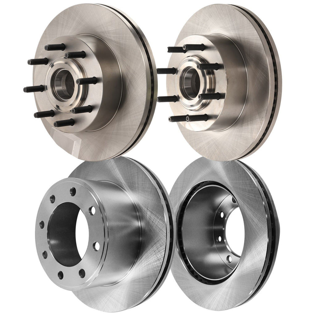 2012 Ford F-250 Super Duty & F-350 Super Duty Brake Rotors - Front & Rear (42301)