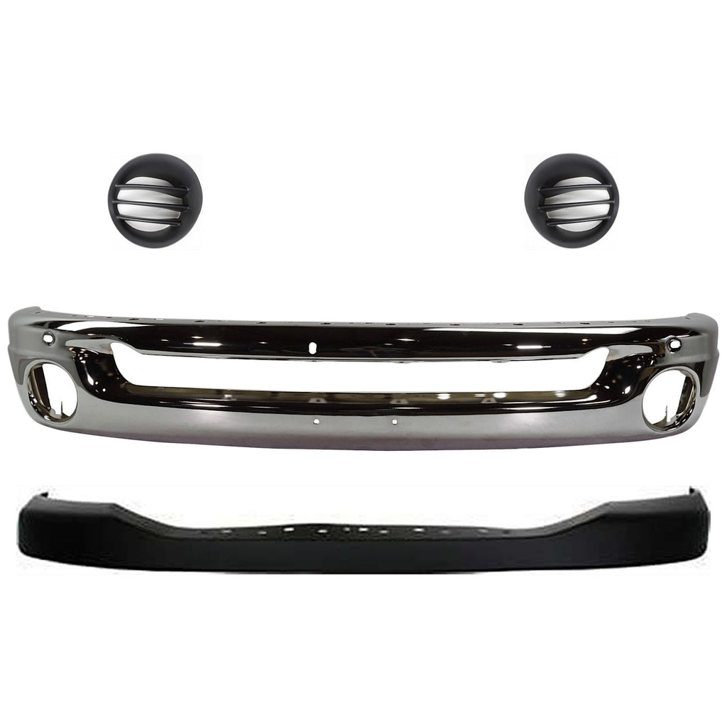 2006-2009 Dodge Ram 1500, Ram 2500 & Ram 3500 Bumper Face Bar - Front (55077946AB)