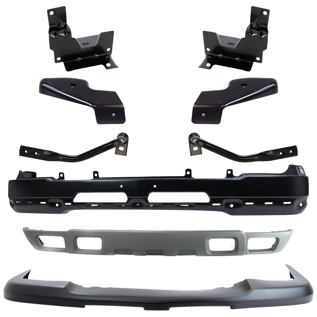 2003-2007 Chevrolet Silverado 1500 & Silverado 1500 Classic Bumper Face Bar - Front (89025748)