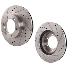 Load image into Gallery viewer, 1991-1998 Toyota 4Runner &amp; T100 Brake Rotors - Front &amp; Rear (25389)
