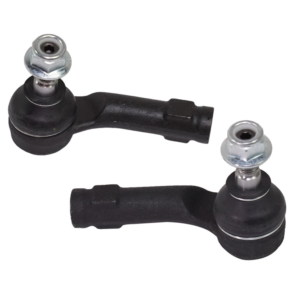 2011-2019 Ford Fiesta Tie Rod Ends - Front, Driver & Passenger Side, Outer (BE8Z3A130A)