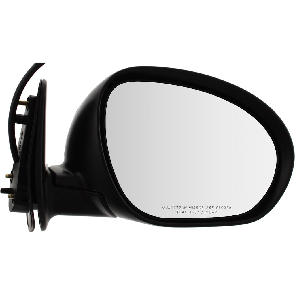 Kool Vue 2009-2014 Nissan Cube Mirror - Right, Black, Heated (963011FC0APFM)