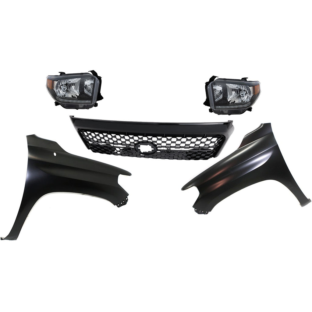 2018-2019 Toyota Tundra Headlights - Driver & Passenger Side (811500C090)