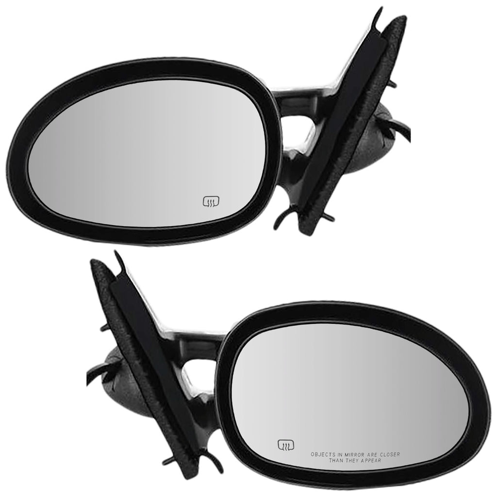 1995-2000 Chrysler Cirrus, Dodge Stratus & Plymouth Breeze Mirrors - Driver & Passenger Side, Heated (4646308)