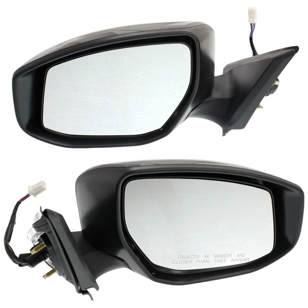 2013-2018 Nissan Altima Mirrors - Driver & Passenger Side, Heated, Sedan (963013TH3A)