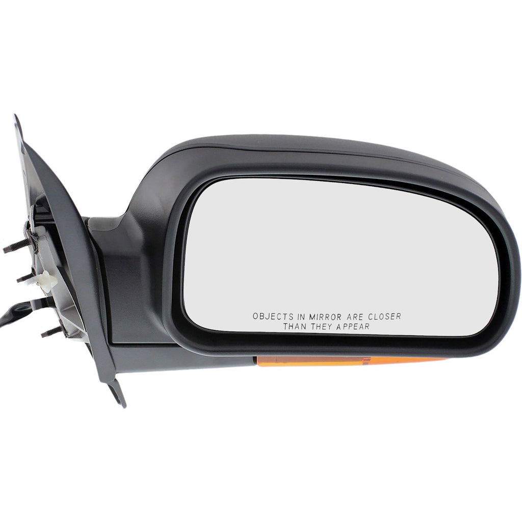 Kool Vue 2002-2007 Buick, Chevrolet, GMC, Isuzu & Oldsmobile Power Mirror - Right, Textured Black, Manual Folding (15789789)