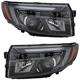 2021-2025 Honda Passport & Ridgeline Headlights - LED, Left & Right, w/ Bulbs (33100T6ZA11)