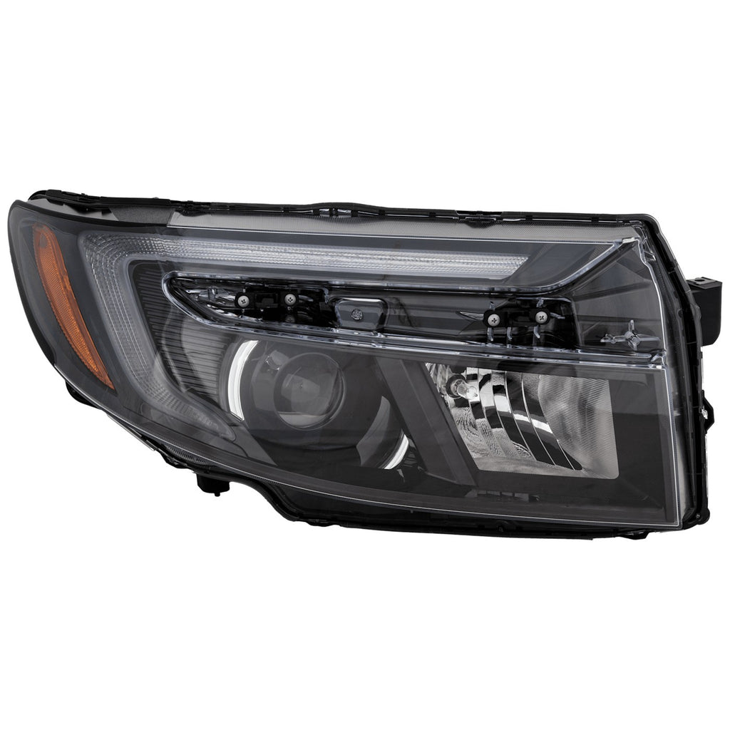 2021-2025 Honda Passport & Ridgeline Headlights - LED, Left & Right, w/ Bulbs (33100T6ZA11)