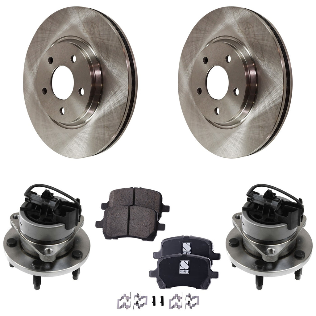 2007-2012 Nissan Sentra Wheel Hubs - Front, Driver & Passenger Side (91330201)