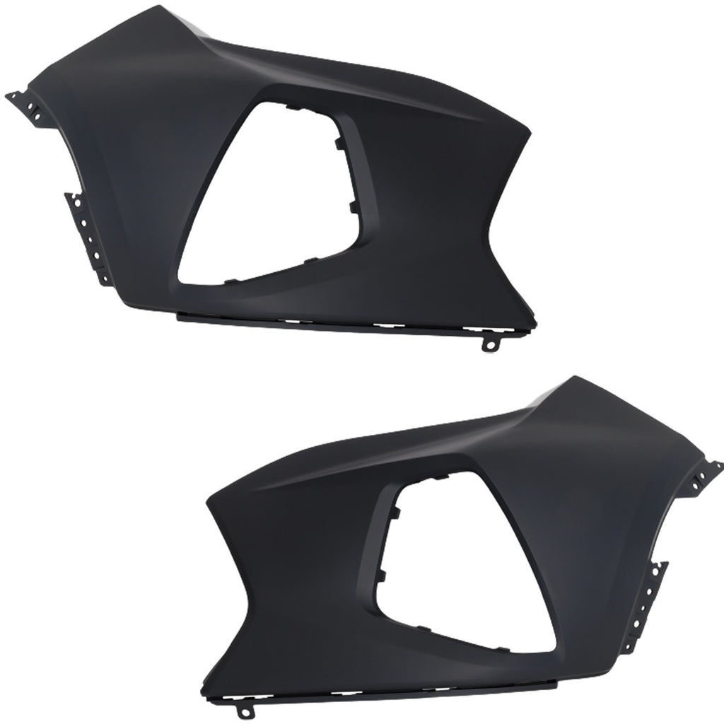 2019-2022 Chevrolet Blazer Bumper Covers - Front, Driver & Passenger Side, Upper (84537991)