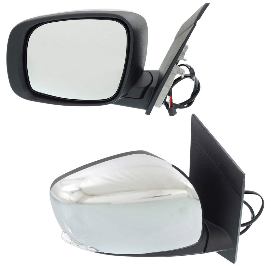 2008-2010 Chrysler & Dodge Mirrors - Driver & Passenger Side Heated
