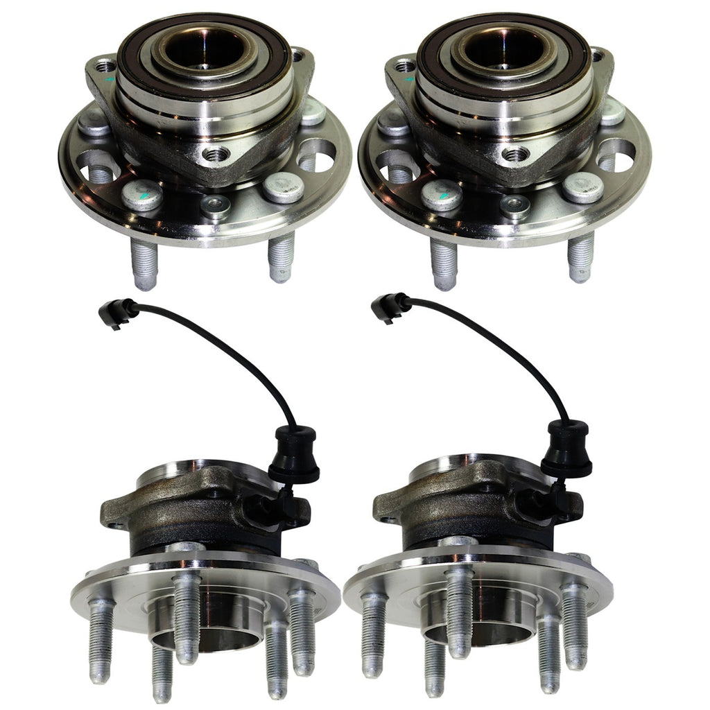 2010-2017 Chevrolet Equinox & GMC Terrain Wheel Hubs - Front & Rear, Driver & Passenger Side (25979186)