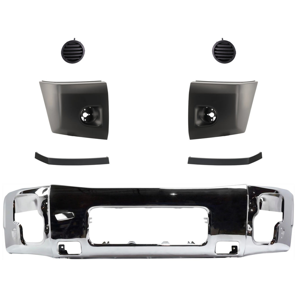 2008-2015 Nissan TITAN Bumper Face Bar - Front (62022ZR08A)