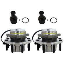 Load image into Gallery viewer, 2003-2005 Ford Excursion, F-250 Super Duty &amp; F-350 Super Duty Wheel Hubs - Front, Driver &amp; Passenger Side, 4WD 4X4 (102188)