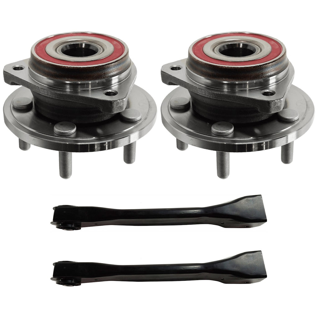 1999-2006 Jeep Cherokee & Wrangler Wheel Hubs - Front, Driver & Passenger Side, 4WD 4X4 (559450)