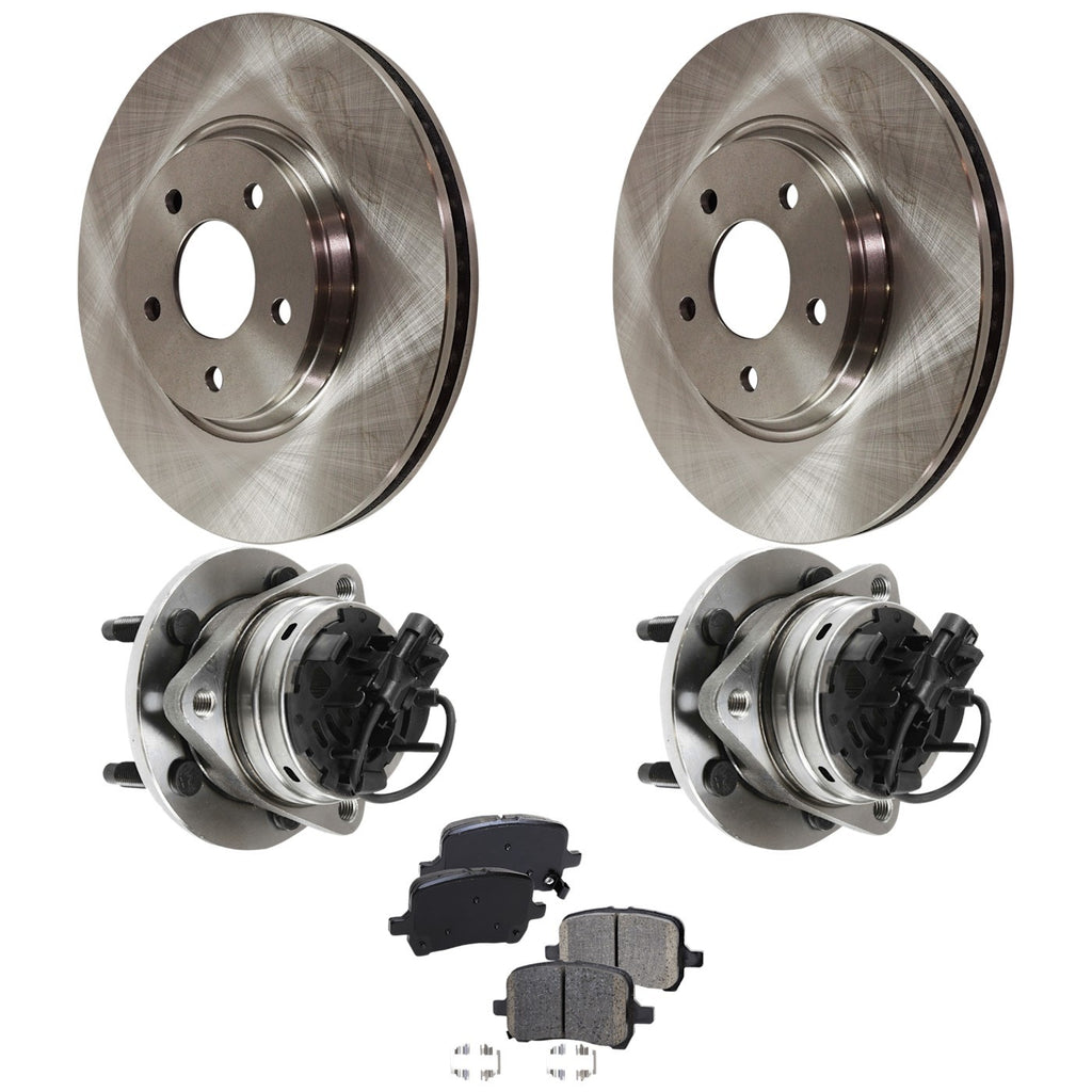 2003-2011 GM Wheel Hubs - Front, Driver & Passenger Side (22715554)