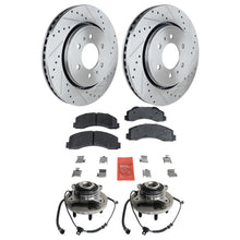 Load image into Gallery viewer, 2004-2005 Ford F-150 &amp; F-150 Heritage Wheel Hubs - Front, Driver &amp; Passenger Side, 4WD 4X4 (715046)