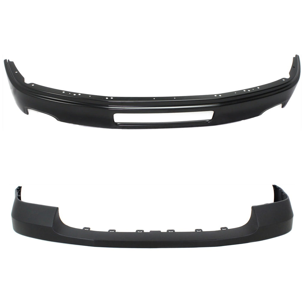 2011-2014 GMC Sierra 2500 HD & Sierra 3500 HD Bumper Face Bar - Front (23123402)