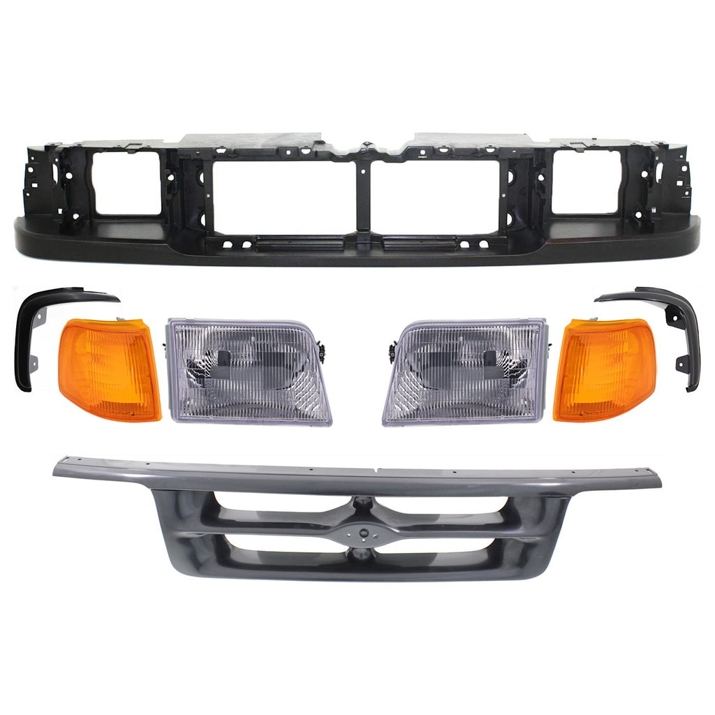 1995-1997 Ford Ranger Radiator Support (F67Z8190AA)