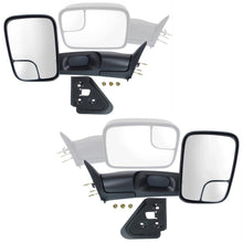 Load image into Gallery viewer, 1997-2002 Dodge Ram 1500, Ram 2500 &amp; Ram 3500 Towing Mirror Left &amp; Right