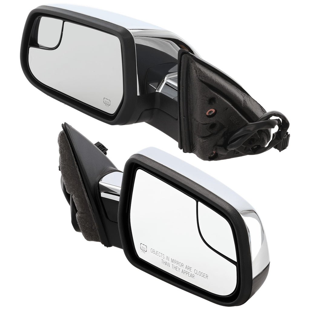 2010-2017 Chevrolet Equinox & GMC Terrain Mirrors - Driver & Passenger Side, Heated (23153003PFM)