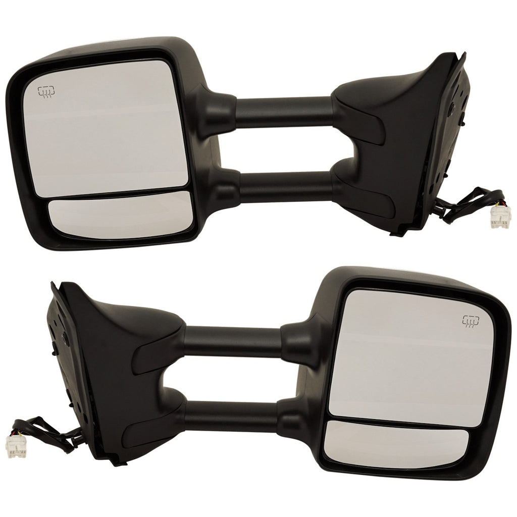 2004-2005 Nissan TITAN Mirrors - Left & Right, Chrome, Heated (96301ZR10E)