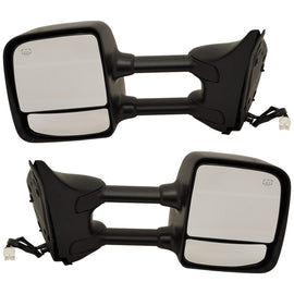 2004-2005 Nissan TITAN Mirrors - Left & Right, Chrome, Heated (96301ZR10E)