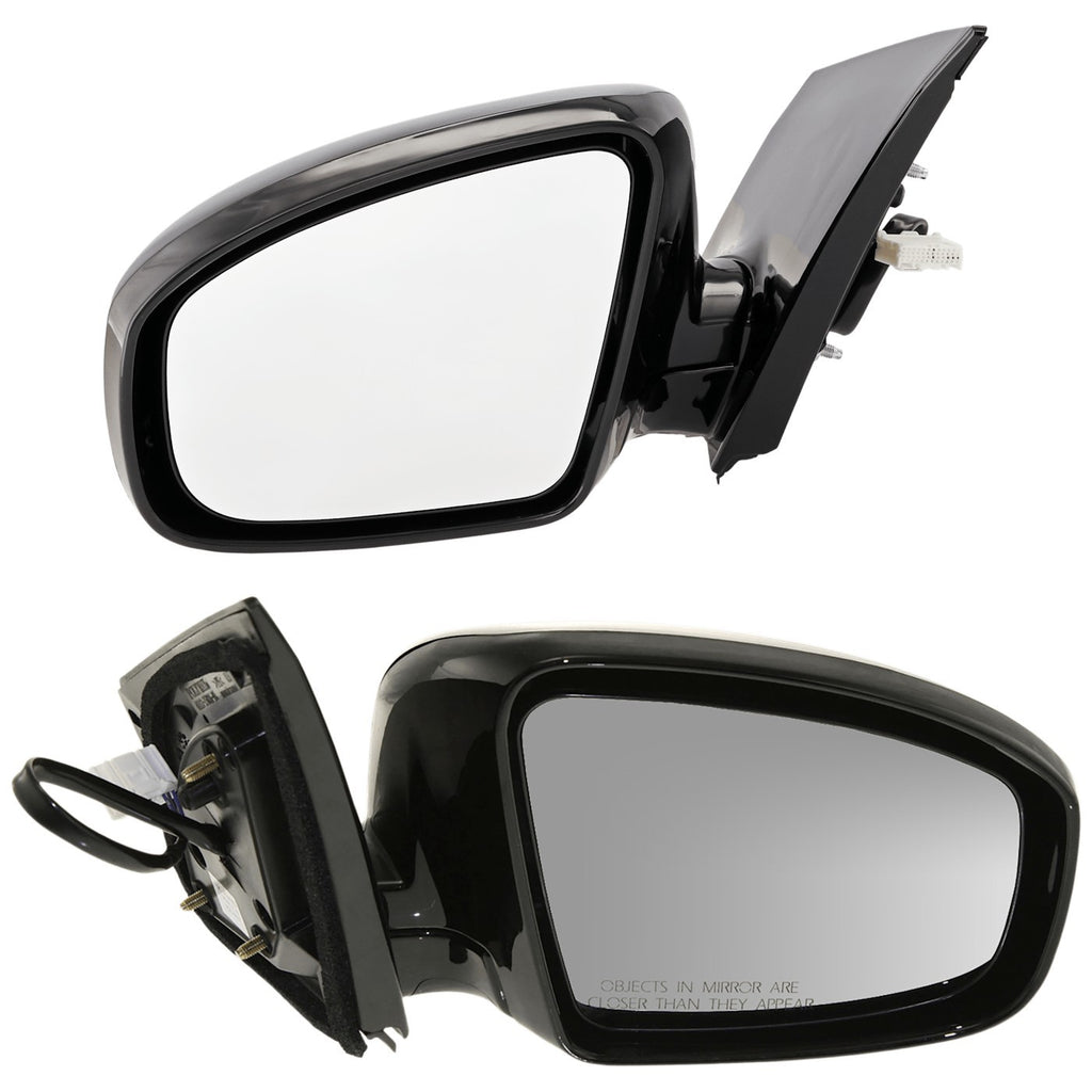 2009-2014 Nissan Murano Side Mirrors - Driver & Passenger Side, Heated