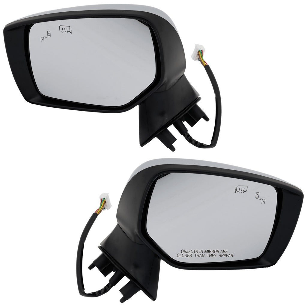 2015-2017 Subaru Legacy & Outback Mirrors Set of 2 Driver & Passenger Side Heated Left Right Pair