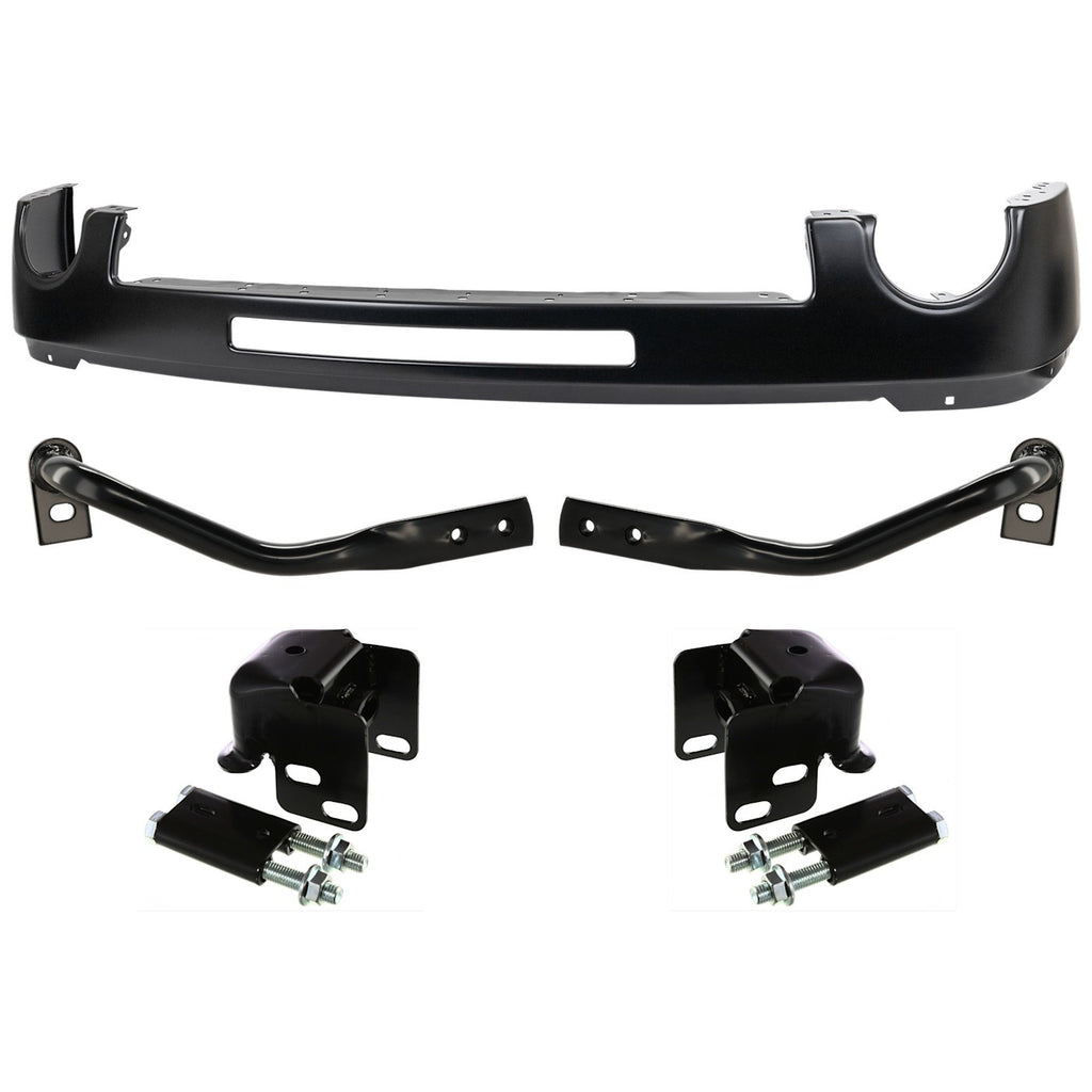 2007-2013 GMC Sierra 1500 Bumper Face Bars - Front, Driver & Passenger Side (15791866)