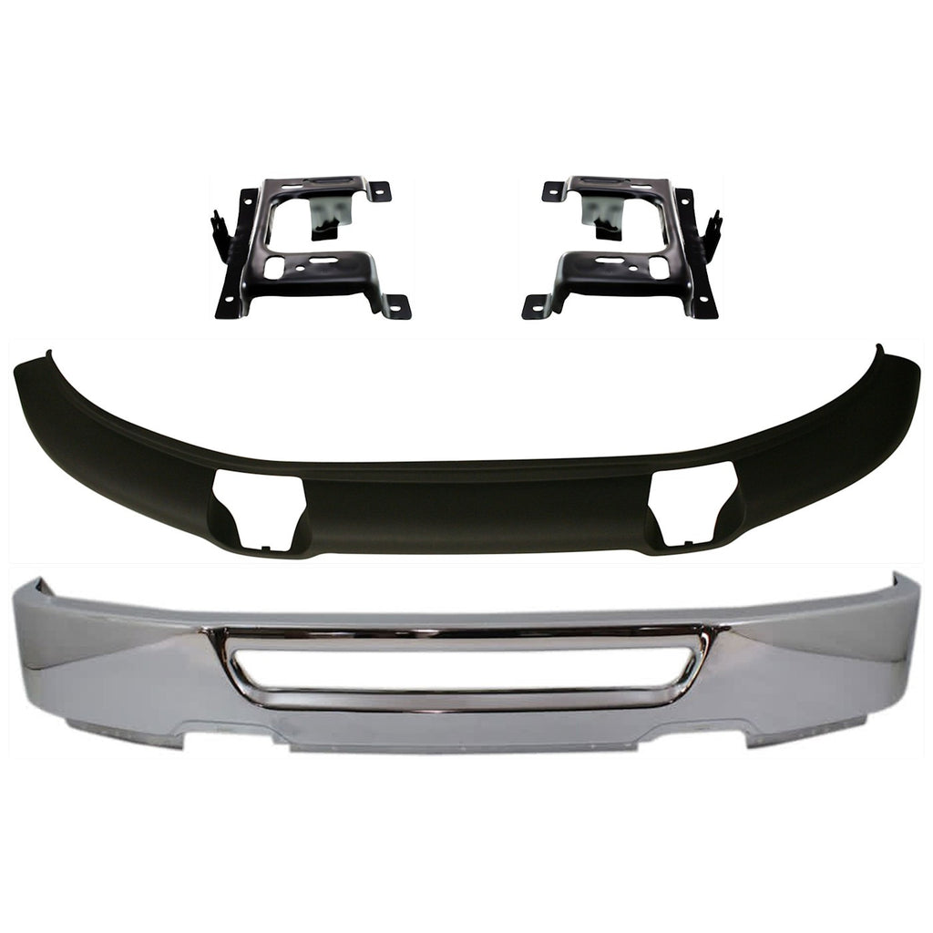 2007-2008 Ford F-150 Bumper Face Bar - Front (6L3Z17757AA)
