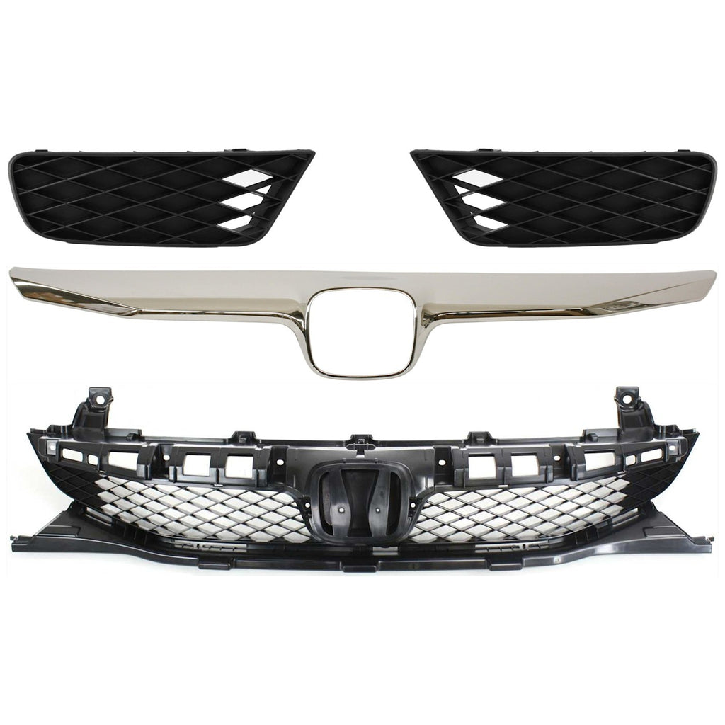 2009-2011 Honda Civic Grille Trim - Sedan (71122SNAA50)