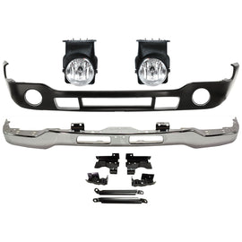2005-2007 GMC Bumper Face Bar - Front (15098990PFM)