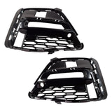 Pair Set of 2 Bumper Face Bar Grilles Front Driver & Passenger Side for 330 330i