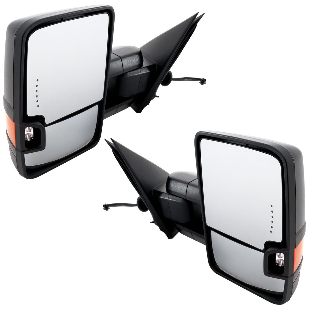 Kool Vue 2017-2019 Chevrolet Silverado 2500 HD & Silverado 3500 HD Mirrors - Driver & Passenger Side, Heated (84228899)