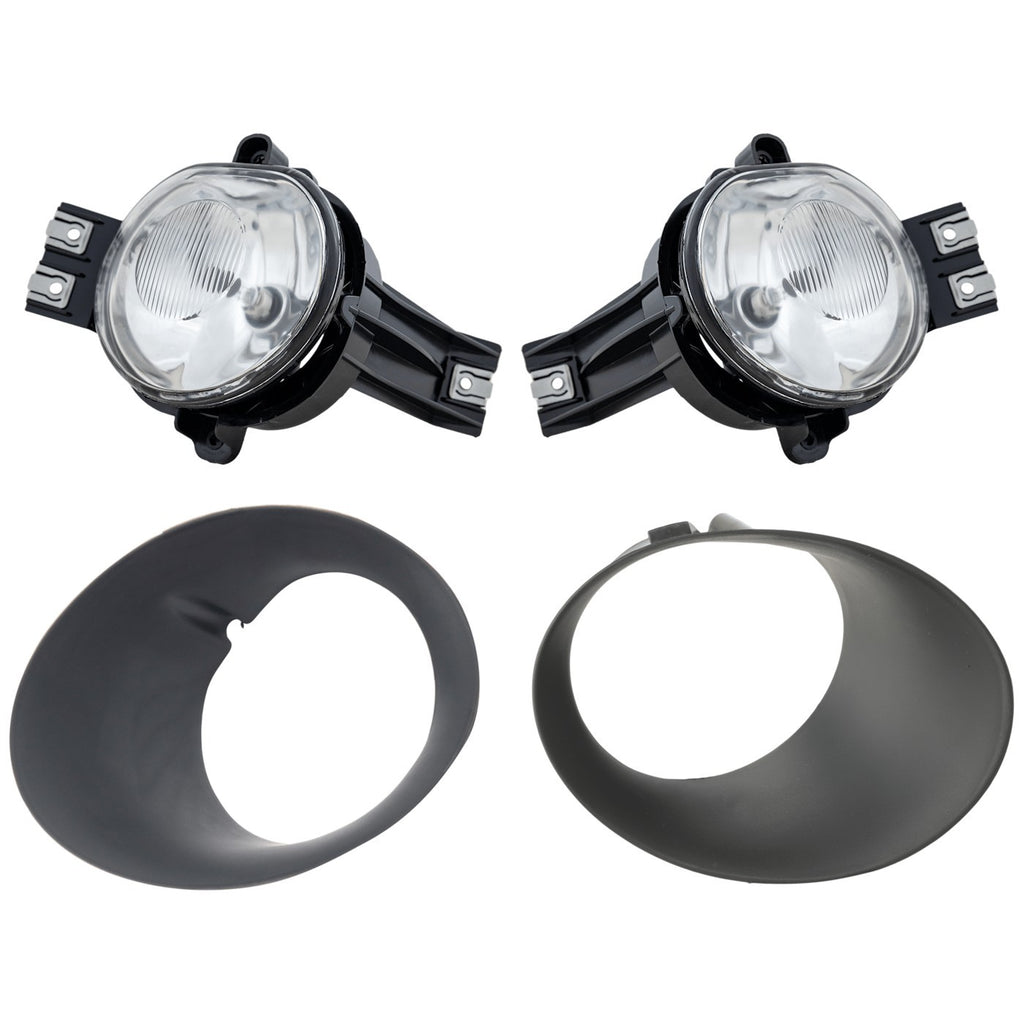 Kool Vue 2006-2009 Dodge Ram 1500, Ram 2500 & Ram 3500 Fog Lights - Front, Driver & Passenger Side (55077474AE)
