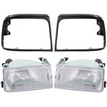 Load image into Gallery viewer, 1995-1997 Ford Headlights - Front, Driver &amp; Passenger Side (F2TZ13008A)