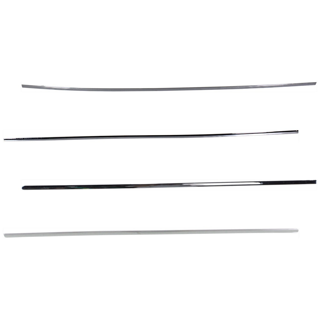 2007-2013 Mercedes-Benz S-Class Door Moldings & Beltlines - Front & Rear, Driver & Passenger Side (2216904180)