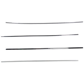 2007-2013 Mercedes-Benz S-Class Door Moldings & Beltlines - Front & Rear, Driver & Passenger Side (2216904180)