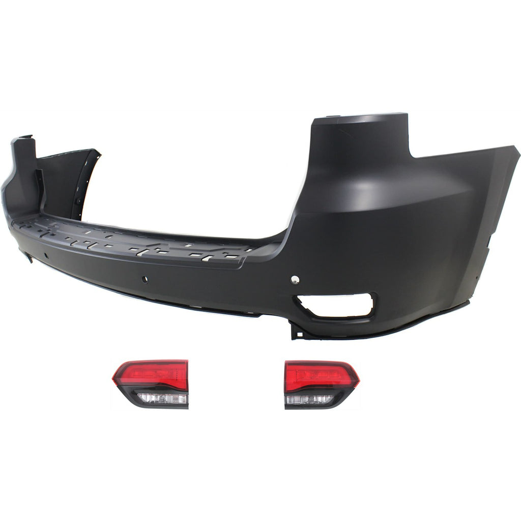2014-2015 Jeep Grand Cherokee Tail Lights - Driver & Passenger Side (68142944AJ)