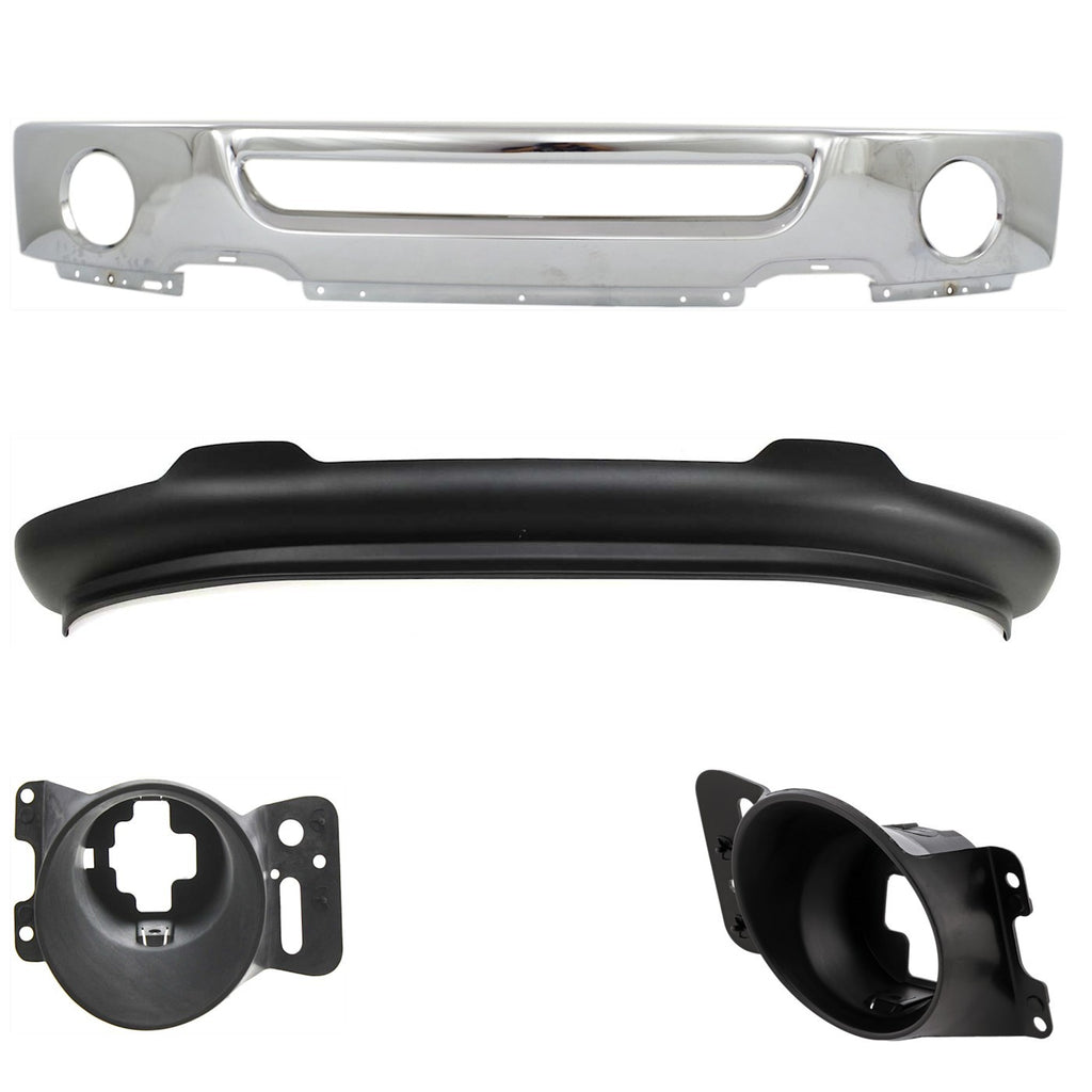 2006-2008 Ford F-150 Bumper Face Bar - Front (6L3Z17757BA)