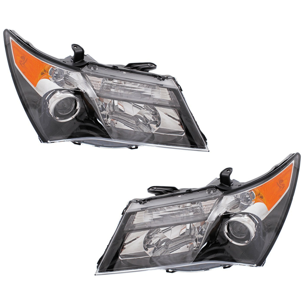 2010-2013 Acura MDX Headlights - Halogen, Left & Right, CAPA Certified (33101STXA31)