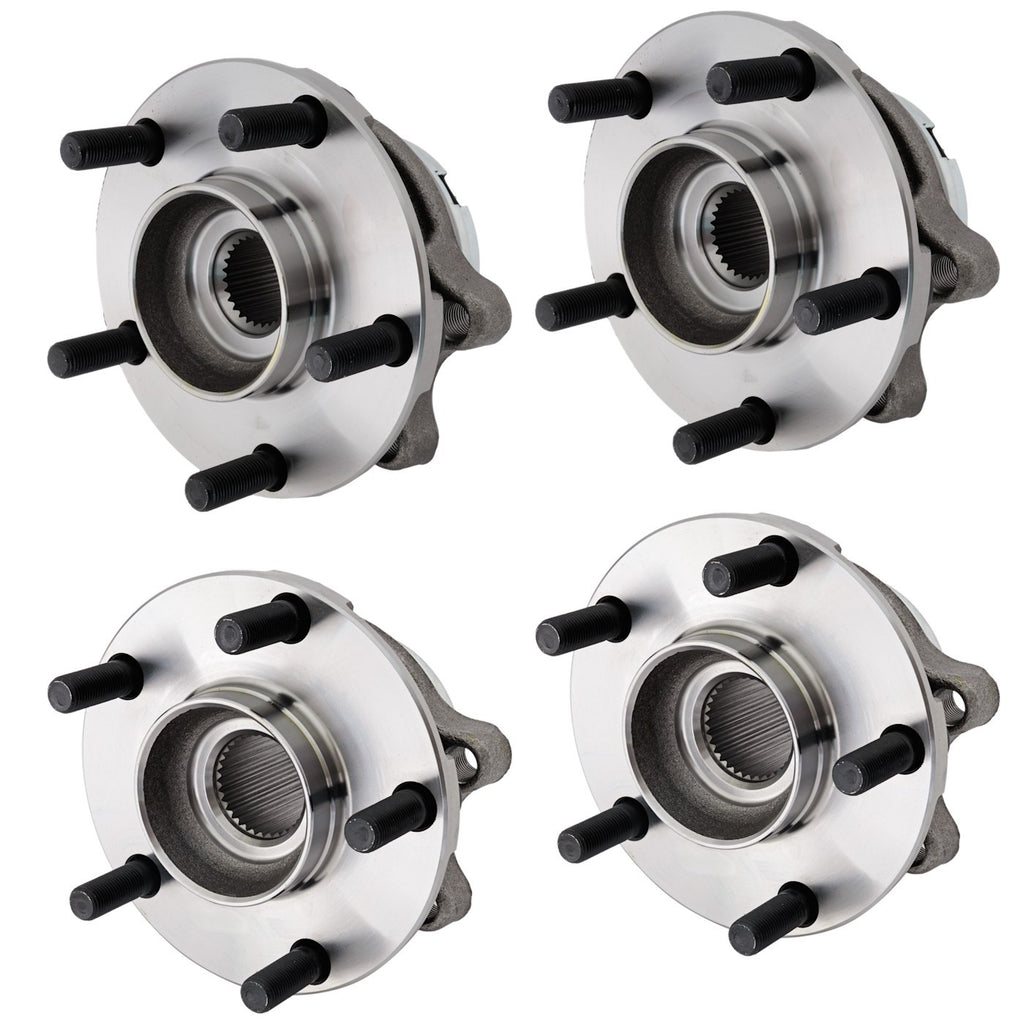2007-2020 Nissan Wheel Hubs - Front & Rear, Driver & Passenger Side (512388)