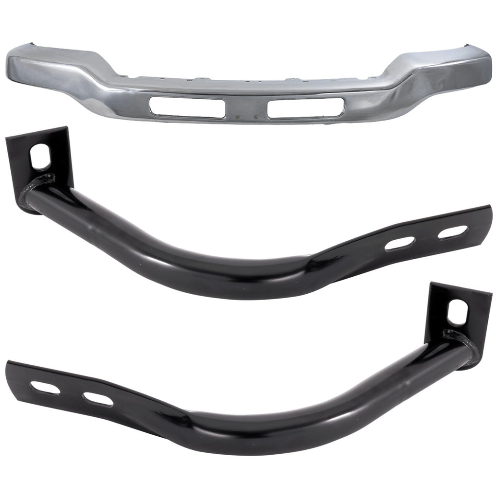 2003-2007 GMC Sierra 1500 & Sierra 1500 Classic Bumper Face Bar - Front (15098990)