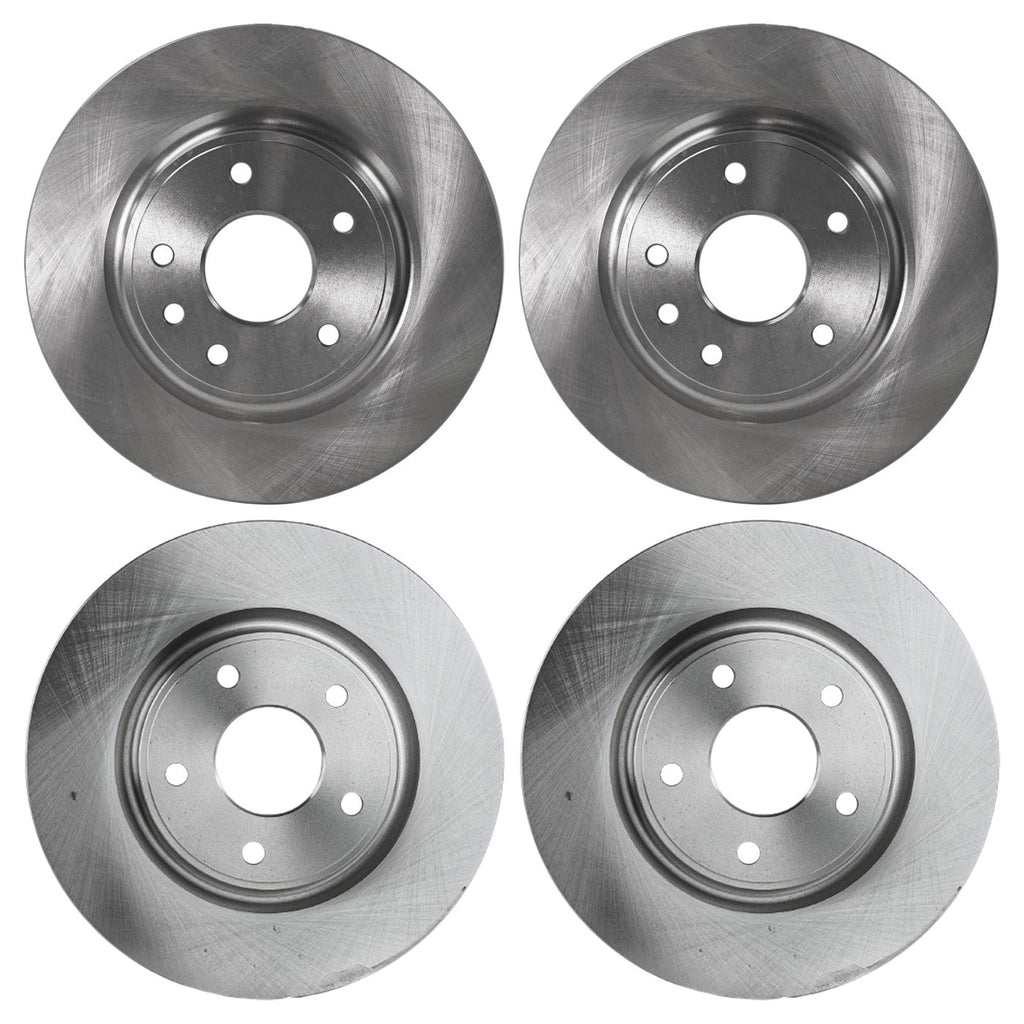 2017-2022 Chrysler Pacifica Brake Rotors - Front & Rear (43179)